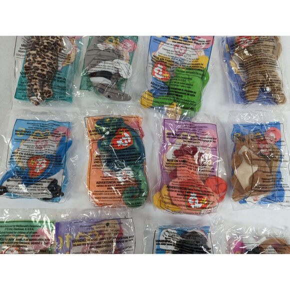 McDonald's Beanie Babies from 1999 Complete 1-12 Sealed Bags - Picture 7 of 8
